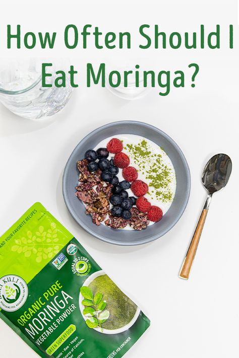 How Often Should I Eat Moringa? - Kuli Kuli Foods Moringa Smoothie, Moringa Recipes, Benefits Of Moringa, Eat For Energy, Moringa Benefits, Moringa Seeds, Moringa Leaf Powder, Yummy Green Smoothie, Moringa Powder