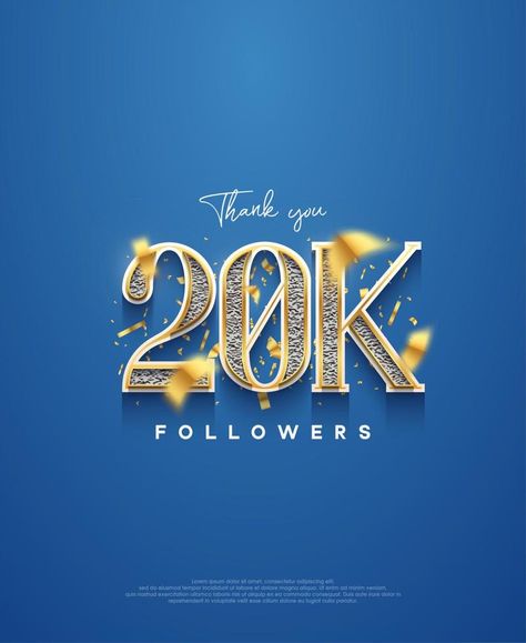 20K thank you followers, elegant design for social media post banner poster. Sponsored Posts Design, 10k Instagram Followers, Design For Social Media, United Wallpaper, Manchester United Wallpaper, Photoshop Digital Background, Love Pink Wallpaper, 20k Followers, Best Friend Quotes Funny