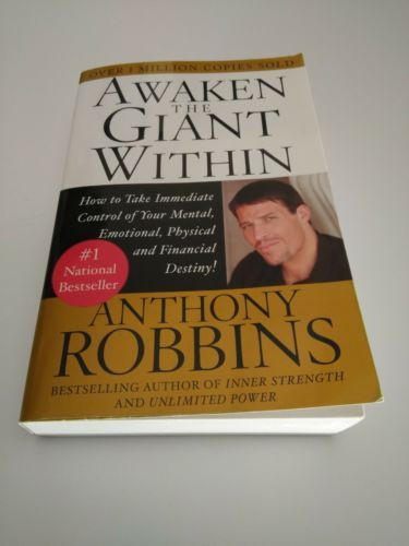 Awaken the Giant Within By ANTHONY TONY ROBBINS Book BE Assured!  All objects are as pictured with full transparency. If there are any flaws, defects or blemishes, they might be pictured or noted within ...https://auctionarray.com/shop/awaken-the-giant-within-by-anthony-tony-robbins-book/ #Books #Nonfiction {Check more|discover|learn about|hey | I digg it } at https://auctionarray.com/shop/awaken-the-giant-within-by-anthony-tony-robbins-book/ Unleash The Power Within Tony Robbins, Awaken The Giant Within Tony Robbins, One Life Movie Anthony Hopkins, Awaken The Giant Within Book, Tony Robbins Books, Books Nonfiction, Anthony Bourdain Parts Unknown, Anthony Robbins, Tony Robbins