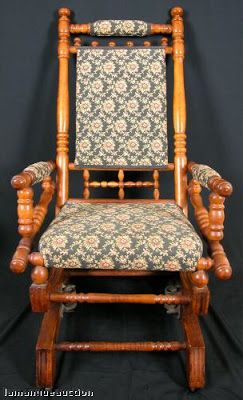 George Hunzinger Furniture: Rocker Gothic Rocking Chair, Antique Rockers Vintage, Platform Rocker, Antique Rocking Chairs Armless, Vintage Western Rocking Chair, Antique Rocking Horse Wood, Victorian Age, Reupholster Chair, Antique Carpets