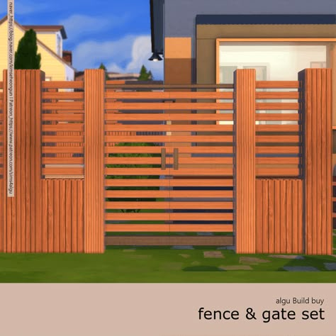 [algu] fence & gate set | algu on Patreon Sims 4 Cc Fence Patreon, Sims 4 Cc Fence And Railing, Sims 4 Cc Fences And Gates, Sims 4 Fence Cc, Sims 4 Garden, Sims 4 Game Packs, Sims 4 Tsr, Free Sims 4, Sims 4 Cc Folder