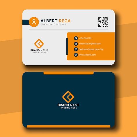 Psd clean and simple style with modern b... | Premium Psd #Freepik #psd #business-card #business-cards #business-card-design #corporate-identity Name Card Design, Modern Business Cards, Post Design, Business Card Template, Name Cards, Brand Names, Social Media Post, Simple Style, Business Cards