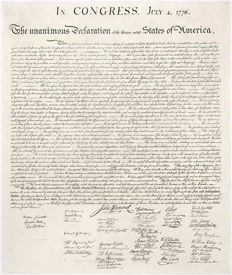 During the hot, humid Philadelphia summer of 1776, the writing of the Declaration of Independence was just another Congressional housekeeping chore which the delegates... John Hart, Handwriting Examples, Perfect Handwriting, The Declaration Of Independence, John Hancock, Secondary Source, John Adams, American Independence, Modern English