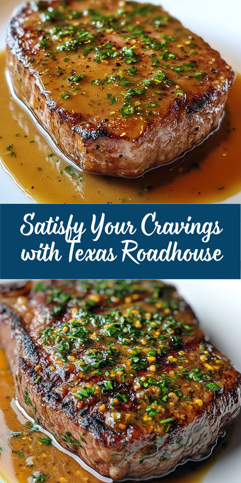 This Texas Roadhouse Pork Chop copycat recipe delivers a juicy, flavorful pork chop with a savory seasoning blend and a perfectly seared crust. Serve it with your favorite sides for a restaurant-quality meal at home. Texas Roadhouse Pork Chops, Texas Roadhouse Pork Chops Recipe, Sides For Pork Chops, Sides For Pork, Savory Seasoning, Copycat Texas Roadhouse, Peppercorn Sauce, Paprika Pork, Texas Roadhouse