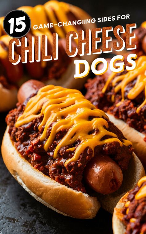 🌭🧀 Find the perfect side dish for your chili cheese dogs! 😋🍟 #chilicheesedogs #sidedishes #yum What To Serve With Chili Dogs, Side Dishes For Chili Dogs, Sides For Chili Dogs, Sides With Chili, What To Serve With Chili, Serve With Chili, Chili Sides, Butternut Squash Pasta Sauce, Chili Cheese Dogs