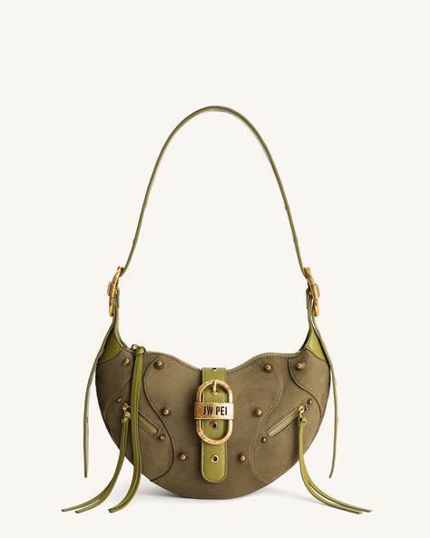 UP TO 55% OFF | BEST SELLERS - JW PEI Jw Pei, Deer Skin, Mini Crossbody Bag, Mini Crossbody, Brand Designer, Bag Fashion, Green Bag, Large Bags, Mule