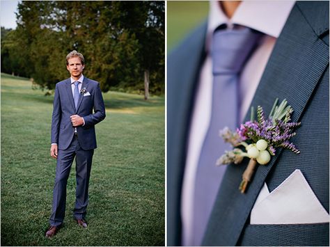 Suits Men Purple, Wedding Colors Lavender, Lavender Boutonniere, Wedding Tux, Bride Ideas, Grey Lavender, Lilac Wedding, Suits Men, Lavender Wedding