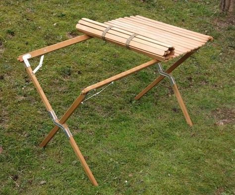 Diy Camping Table Ideas, Camping Table Diy, Camp Table, Camping Box, Home Bar Design, Campaign Furniture, Camping Pillows, Camping Furniture, Camp Furniture