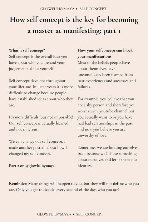 How To Improve Self Concept, New Self Concept, Letter From Future Self Manifestation, Change Self Concept, How To Work On Self Concept, How To Change Self Concept, Self Concept Journal, How To Visualize Your Highest Self, How To Become Your Highest Self