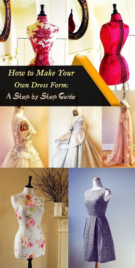 Custom Dress Form, Sewing Dress Form, Expensive Dresses, Dress Form Mannequin, Make Your Own Clothes, Make Your Own Dress, Dress Tutorials, Dress Forms, Diy Sewing Clothes