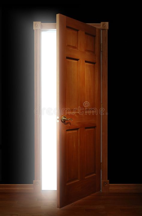 Door of Opportunity. Door opening with bright light illuminating a dark space , #SPONSORED, #opening, #bright, #Door, #Opportunity, #dark #ad Open Door Painting, Open Door Aesthetic, Door Cracked Open, Open Door Drawing, Door Slightly Open, Door Portal, Door Reference, Front Door Open, Bright Door