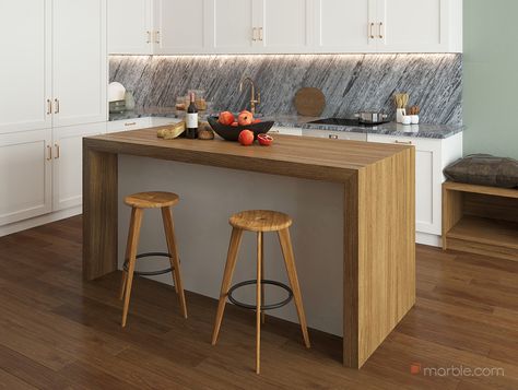 Waterfall Countertop Wood, Wooden Waterfall Island, Waterfall Butcher Block Island, Waterfall Island Kitchen Wood, Wood Waterfall Countertop, Wood Waterfall Island, Butcher Block Waterfall Island, Waterfall Wood Table, Wooden Island Kitchen