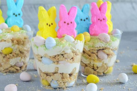 Oreo Cream Filling, Vanilla Oreos, Spring Sweets, Easter Sweet Treats, Easter Sunday Brunch, Easter Egg Cups, Vanilla Oreo, Brunch Dessert, Cadbury Eggs