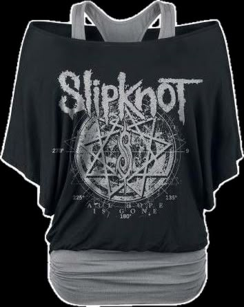 Slipknot T Shirt, Band Shirt Outfits, Slipknot Shirt, Star Symbol, Tokyo Street Fashion, Girls Shirt, Emo Outfits, Band Shirt, Slipknot