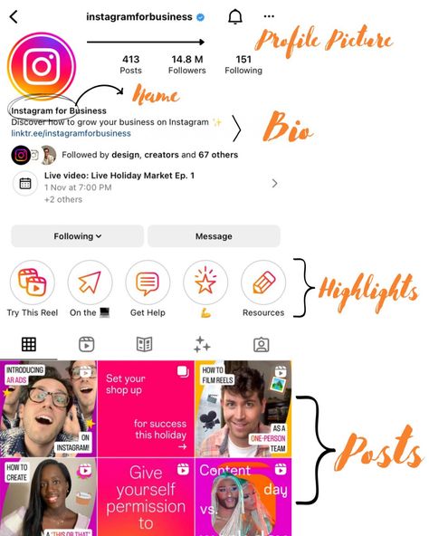 Your instagram profile is where you see the things you’ve shared — the pictures and videos you took time to post, and the bio you not so… Video Creator Bio Instagram, Successful Instagram, Numbers To Call, Film Reels, Video Creator, Time For Change, Holiday Market, Instagram Bio, How To Set Up