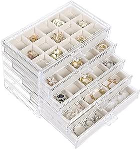 Floating Earrings, Earring Jewelry Box, Clear Earrings, Earring Storage, Acrylic Jewelry, Earring Organizer, Jewelry Organizer Box, Women Birthday, Acrylic Jewellery