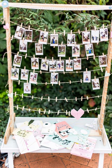 Wedding Corner Ideas, Wedding Photo Corner Ideas, Wedding Decorations Flowers, Magic Wedding, Polaroid Wedding, Wedding Photo Display, Gold Globe, Wedding In Tuscany, בר מצווה