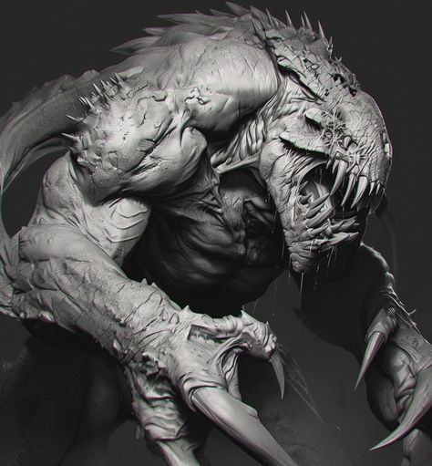 My Images Zbrush Monster, Armadillo Animal, Cool Sculptures, Zbrush Models, Character Design Concept Art, Ashley Wood, Film Ideas, Want To Draw, Scary Art