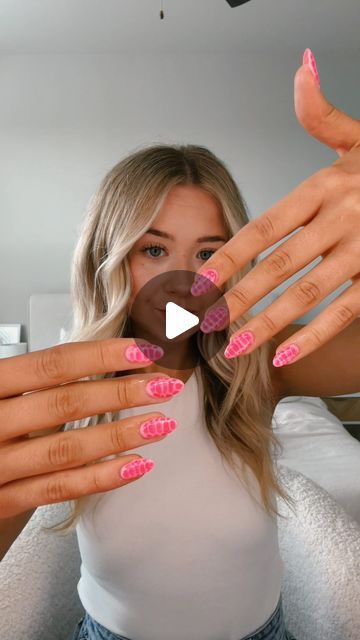 Shay Jarman on Instagram: "these are SO FUN💗🌺 blooming gel is a 10/10 for easy designs   #nailsathome #gelnails #nailart #buildergel #nailday" Blooming Gel Nails Designs, Pink Blooming Gel Nails, How To Use Blooming Gel, Blooming Gel Designs, Blooming Gel Nails, Preppy Nails, Blooming Gel, Easy Designs, Short Acrylic