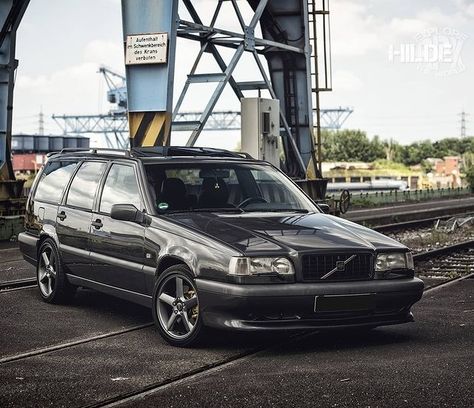 Volvo 850 Wagon, Volvo Wagon, Volvo 850, Volvo 240, Jdm Wallpaper, Volvo Cars, European Cars, Train Tracks, The Train