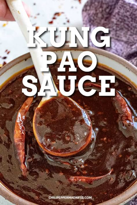 Kung Pow Sauce, King Pao Sauce Recipe, King Pao Sauce, Asian Brown Sauce Recipe, Chinese Sauces Recipes Easy, Copycat Sauce Recipes, Chinese Sauces Recipes, Kung Pao Sauce Recipe, Chinese Brown Sauce Recipe