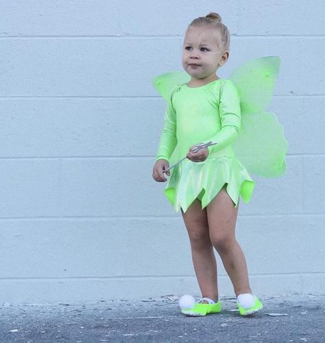 Toddler Tinker Bell Costume, Tinker Bell Toddler Costume, Diy Tinkerbell Costume Toddler, Unique Toddler Halloween Costumes Girl, Baby Tinkerbell Costume, Toddler Tinkerbell Costume, Toddler Halloween Costumes Girl, Tinkerbell Baby Costume, Tinkerbell Costume Kids