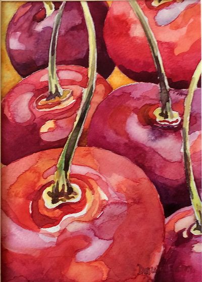 Fruit - Small Original Paintings for Sale - Art by Dawn Eaton Dawn Eaton, Kitchen Painting Art, Natural Form Artists, Natural Forms Gcse, Close Up Art, Natural Form Art, Gcse Art Sketchbook, A Level Art Sketchbook, Fruits Drawing