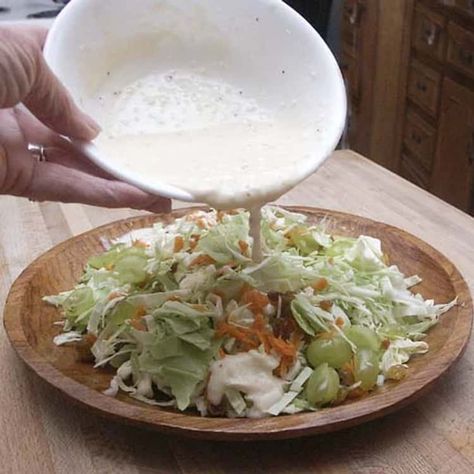 St. Hubert Recipes: How to Make St-Hubert Recipes at Home Rotisserie Chicken Seasoning, Coleslaw Dressing Recipe, St Hubert, Cabbage Salad Recipes, Coleslaw Dressing, Best Pasta, Canadian Food, Pasta Machine, Coleslaw Recipe