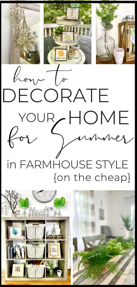 Backyard Decor Ideas, Summer Living Room Decor, Farmhouse Decor Trends, Ideas For Small Yards, Farmhouse Summer Decor, Backyard Patio Ideas, Summer Farmhouse Decor, Summer Interior, Industrial Farmhouse Decor