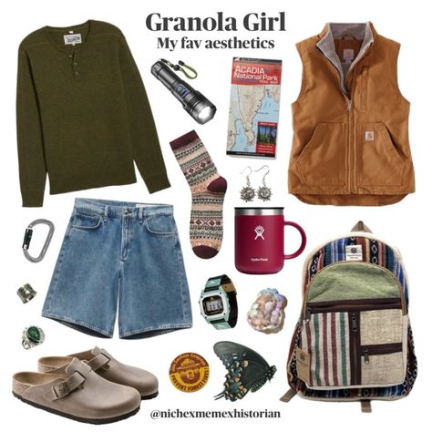 Thrift Bundle, Inspire Outfits, Granola Girl Outfits, Granola Outfits, Camp Outfits, Granola Style, Indie Preppy, Niche Aesthetic, Vintage Ootd