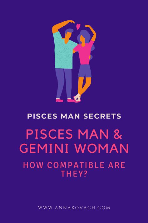 Pisces Man And Gemini Woman, Pisces X Gemini, Pisces And Gemini Relationship, Pisces Gemini Compatibility, Gemini Woman Compatibility, Pisces And Gemini, Two People Standing, Gemini Relationship, Pisces Relationship