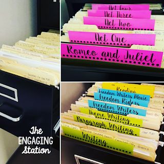 Filing Cabinet Organization, Teacher Files, File Folder Organization, Teaching Organization, Filing Cabinets, Teacher Organization, File Folders, Classroom Setup, Classroom Fun