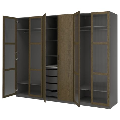 Concealed handles wardrobe