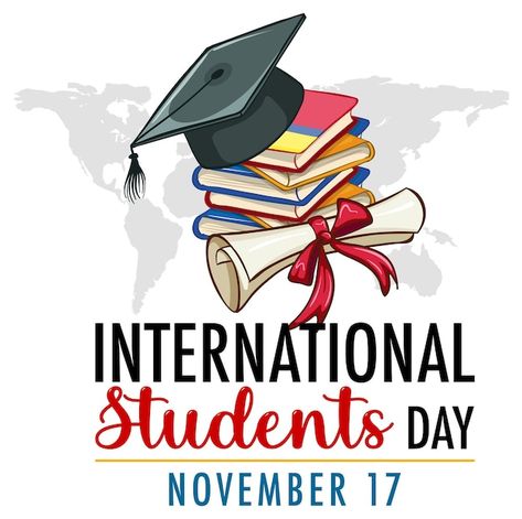 Free vector international student day ba... | Free Vector #Freepik #freevector #empty-banner #cartoon-logo #cartoon-drawing #blank-banner International Students Day, Student Day, Data Scraping, Students Day, University Courses, Instagram Profile Picture Ideas, Overseas Education, Interview Preparation, Student Success