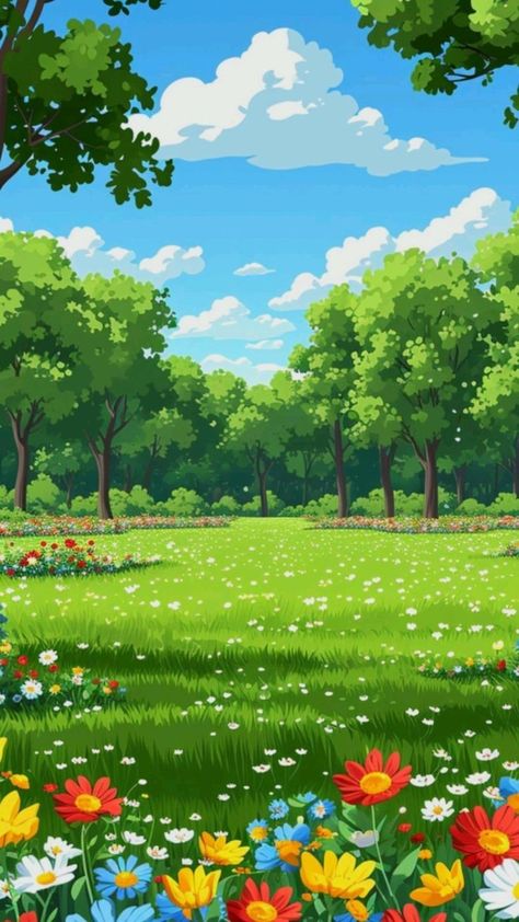 Background Park, Zepeto Background, Nature Background Images, Angel Artwork, Beautiful Nature Wallpaper Hd, Dreamy Landscapes, Android Wallpaper Flowers, Pretty Backgrounds, Cute Pastel Wallpaper