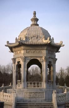 Old Summer Palace, Garden Temple, Old Summer, Boxer Rebellion, Pillar Design, Palace Garden, Summer Palace, The Boxer, Clay Stuff