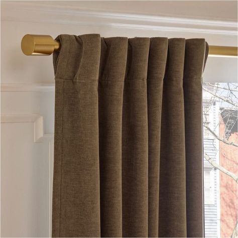 Cream blackout curtains