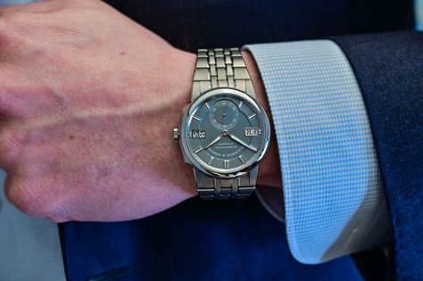 Hands-On - A. Lange & Söhne Odysseus Titanium Limited Edition Monochrome Watches, Black Rhodium, Sport Watches, Steel Watch, Hand Engraving, Steel Blue, Price Tag, Style Jewelry, Omega Watch