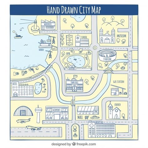 World Map Template, City Map Drawing, Drawing Graphic Design, Map Drawing, Landmark Poster, City Maps Design, World Map Design, Map Compass, Earth Map