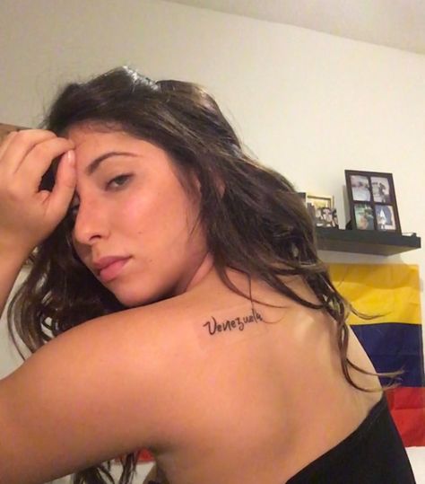 Venezuelan Tattoo Ideas, Venezuela Tattoo Ideas, Walton Family, Girly Tattoos, My World, Pin Collection, Tattoos And Piercings, I Tattoo, Jesus Fish Tattoo