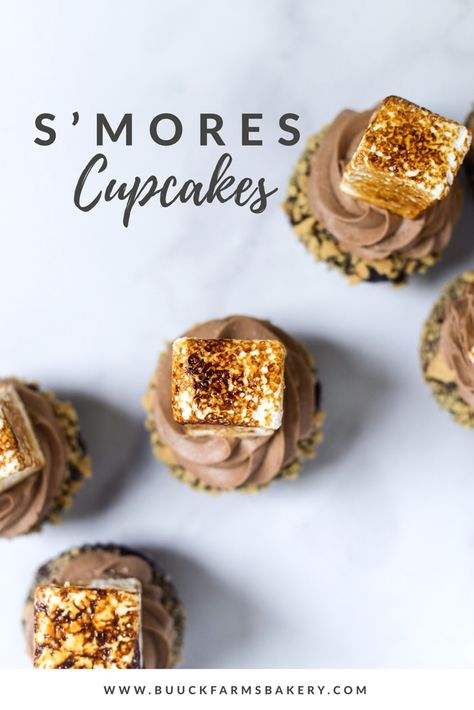 Espresso Cupcakes, S Mores Cupcakes, Homemade Marshmallow Recipe, Chocolate Espresso Cake, Marshmallow Recipe, Espresso Cake, Lemon Olive Oil Cake, Peanut Butter Banana Bread, Smores Cupcakes