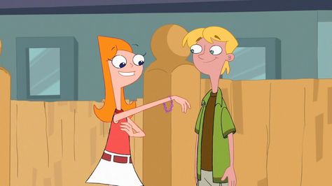 A bracelet that's NOT a drain unclogger! How about that?! Candice And Jeremy Costume, Candice And Jeremy Phineas And Ferb, Candice And Jeremy, Candace And Jeremy Costume, Phineas And Ferb Costume, Candace And Jeremy, Candace Flynn, Phineas E Ferb, Simpson Wallpaper Iphone