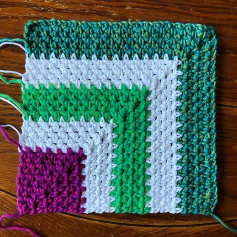 Crochet Blanket Vintage, Joining Yarn, Scrap Crochet, Mitered Square, Crochet Butterfly Pattern, Chic Crochet, Linen Stitch, Crochet Blanket Designs, Crochet Blocks