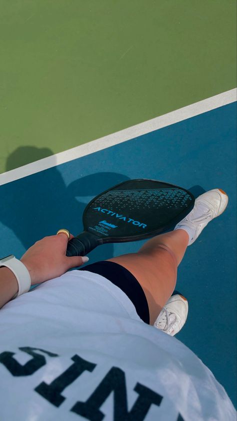 Pickleball Instagram Story, Pickle Ball Aesthetic, 2024 Habits, Coastal Gramma, Summer Hobbies, Pickleball Aesthetic, Better Gut Health, Sports Photoshoot, Ball Aesthetic