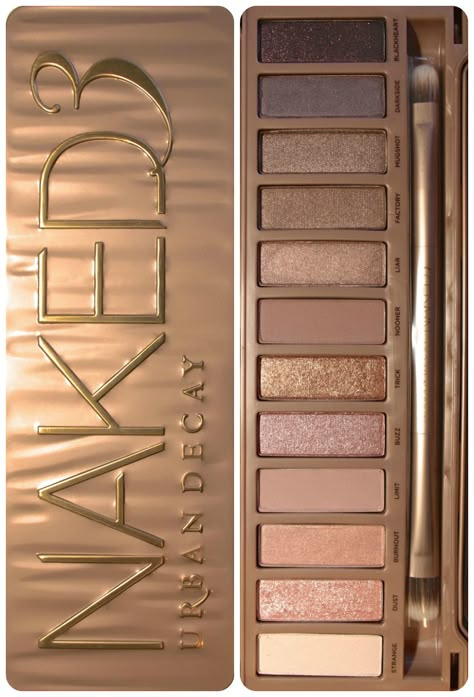 Urban Decay Naked 3 Eyeshadow Palette - JUST ORDERED MINE! Urban Decay Naked 3, Urban Decay Eyeshadow Palette, Makeup Eyeshadow Palette, Urban Decay Eyeshadow, Nude Eyeshadow, Pinterest Makeup, Eye Makeup Ideas