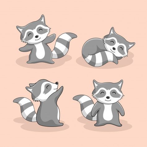 Cartoon Raccoon Drawing, Cartoon Animals Drawing, Racoon Illustration, Eating Drawing, Raccoon Eating, Raccoon Cartoon, Raccoon Drawing, Raccoon Illustration, Mini Toile