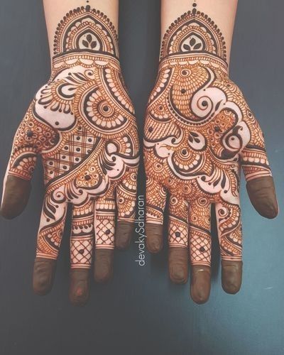 Mehendi Designs Palm, Minimalist Mehendi Designs, Mehendi Pictures, Minimalist Mehendi, Front Hand Mehndi Designs, Hand Mehendi, Front Hand Mehndi, Hand Mehndi Designs, Front Mehndi Design