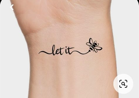 Let Them Tattoo, Cycling Tattoo, Easy Tattoo, Heart Temporary Tattoos, Calm Art, Matching Couple Tattoos, Tasteful Tattoos, Bee Tattoo, Tattoos For Girls