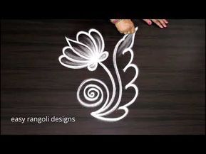 Free Hand Small Rangoli Designs, Very Small Rangoli Design For Daily, Rangoli Daily Simple, Simple Free Hand Rangoli Designs, Simple Free Hand Rangoli, Rangoli Free Hand Designs, Small Daily Rangoli, Small Rangoli Designs Easy Free Hand, Simple Daily Rangoli Designs