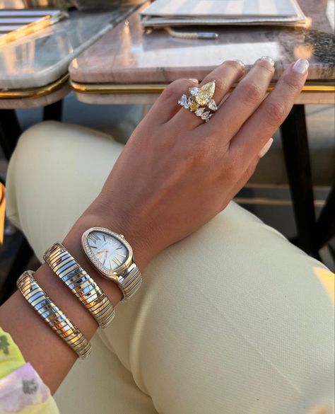 Serpent Watch, Bulgari Serpenti Watch, Serpenti Watch, Bulgari Ring, Bulgari Serpenti, Bulgari Jewelry, Yellow Diamond Ring, Yellow Diamond Engagement Ring, Yellow Diamond Rings